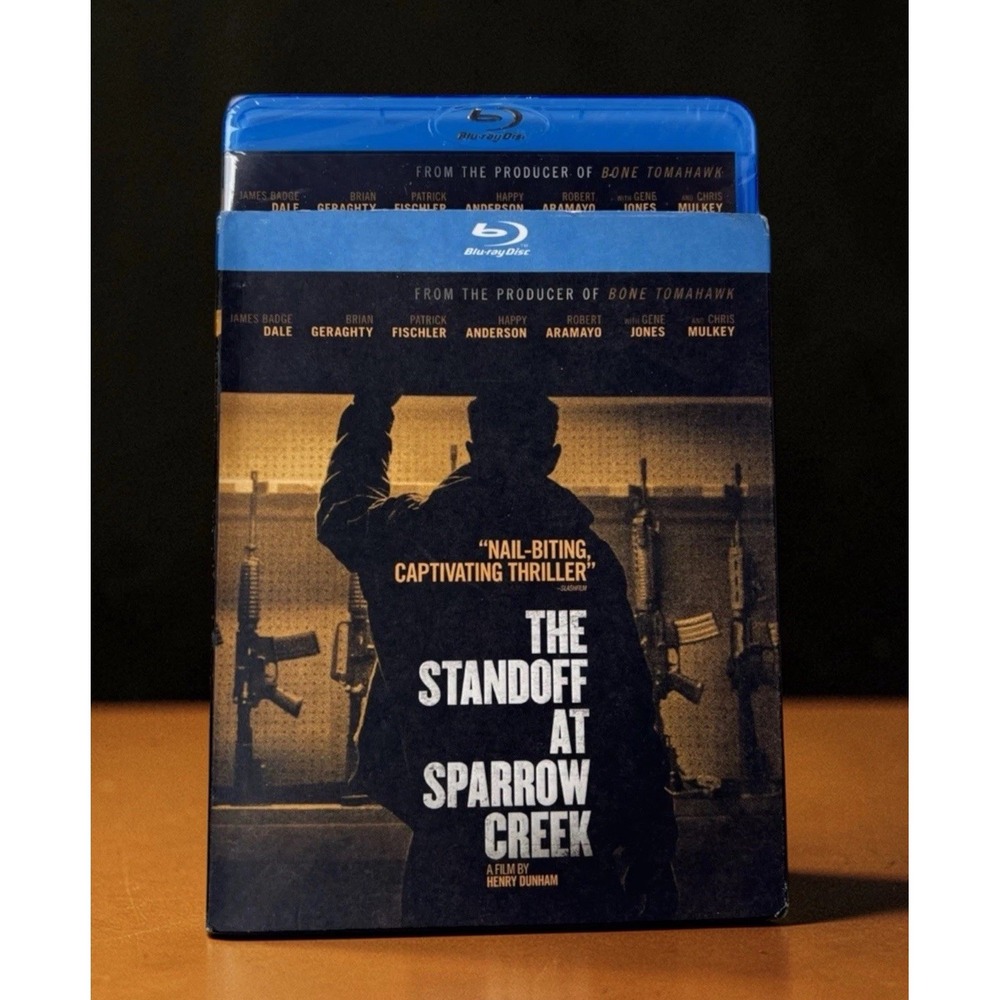 The Standoff at Sparrow Creek (Blu-ray Disc, 2019) New Sealed With Slip Cover